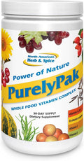Purely Pak - Plan de suplementos de vitaminas de alimentos integrales