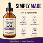 Think Above Vitamina B2 Riboflavina Gotas Líquidas - 60 ml
