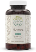 HerbEra Nuez Moscada Orgánica 500 mg - 120 Cápsulas