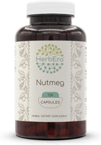 HerbEra Nuez Moscada Orgánica 500 mg - 120 Cápsulas