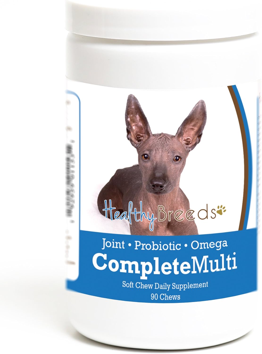 Healthy Breeds Xoloitzcuintli All in One Multivitamin Soft Chew 90 Count – Image 1