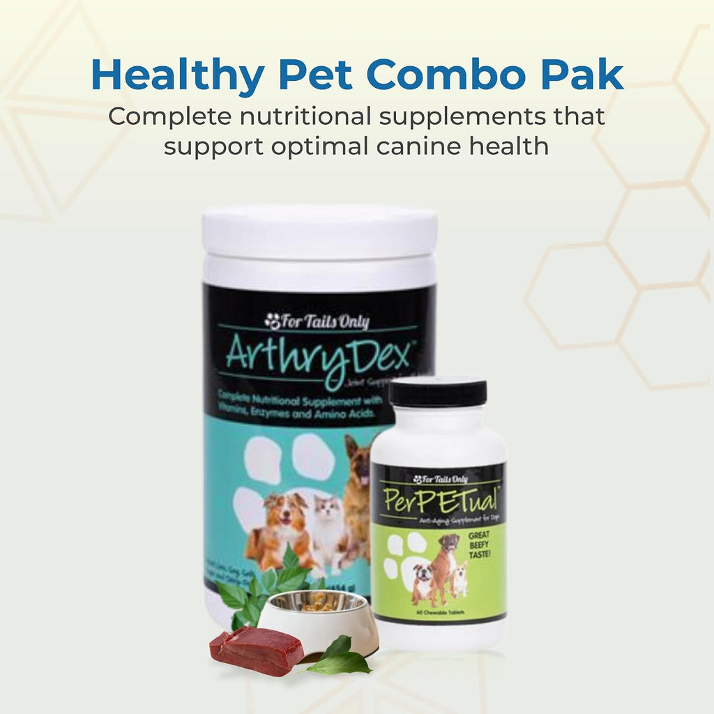 HEALTHY PET COMBO PAK - 1 Arthrdex (1 lb.) & 1 PerPetual 60 chewables