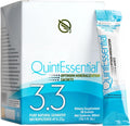 QuintEssential 3.3 Sobres - Solución Hipertónica de Agua de Mar - Minerales Líquidos para la Hidratación y Recuperación Muscular (30 sobres)