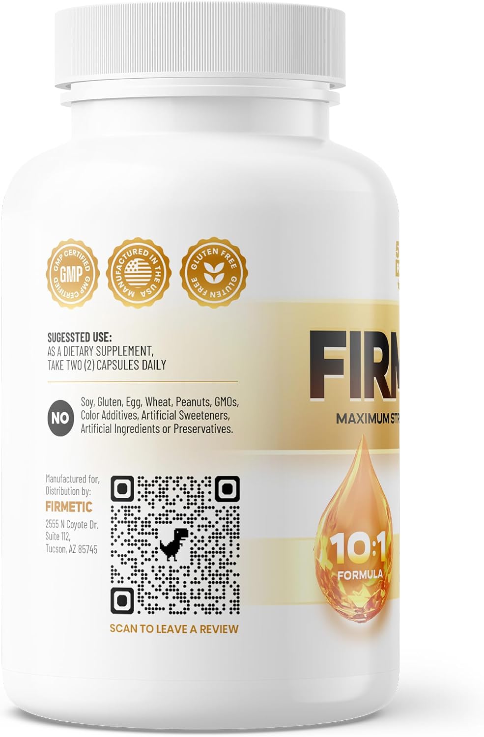 Firmetic – Pastillas de Agua Naturales para Piernas, Tobillos y Pies Hinchados
