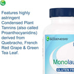 Nutra BioGenesis Monolaurin - Cápsulas de Monolaurina, 1000 mg por Dosis, 120 Cápsulas Veganas