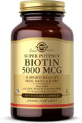Solgar Biotina 5000 mcg - 100 Cápsulas Vegetales