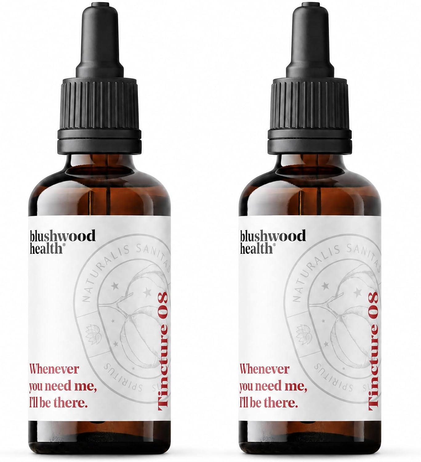 Tintura de Extracto de Baya Blushwood - 3 Botellas (150ml, 500mg por dosis) - Sin Alcohol, Vegano