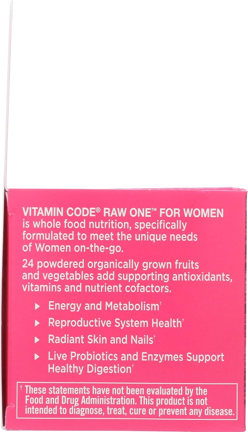 Garden of Life, Raw Vitamin Code One for Women, 75 Cápsulas