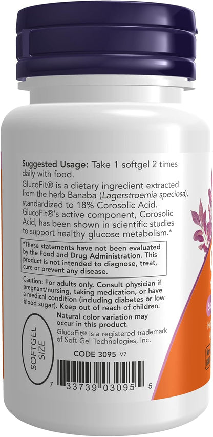 NOW Foods GlucoFit, 60 Sgels (Pack of 3) – Marca de confianza: NOW Foods es una marca reconocida mundialmente por – Image 3