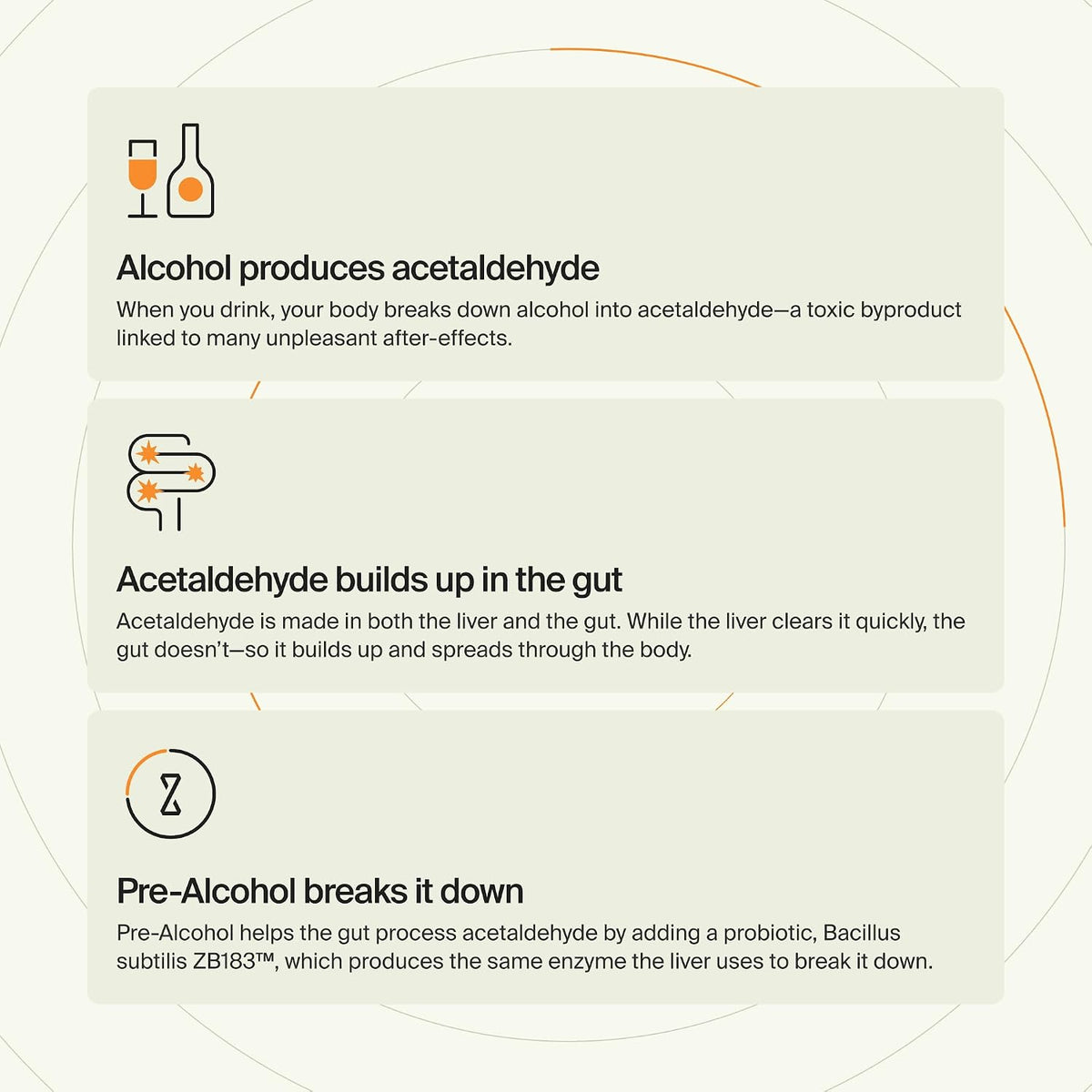 ZBiotics Probiótico Pre-Alcohol (6 botellas – Cómodo y práctico: Una sola botella es suficiente para todo un día – Image 2