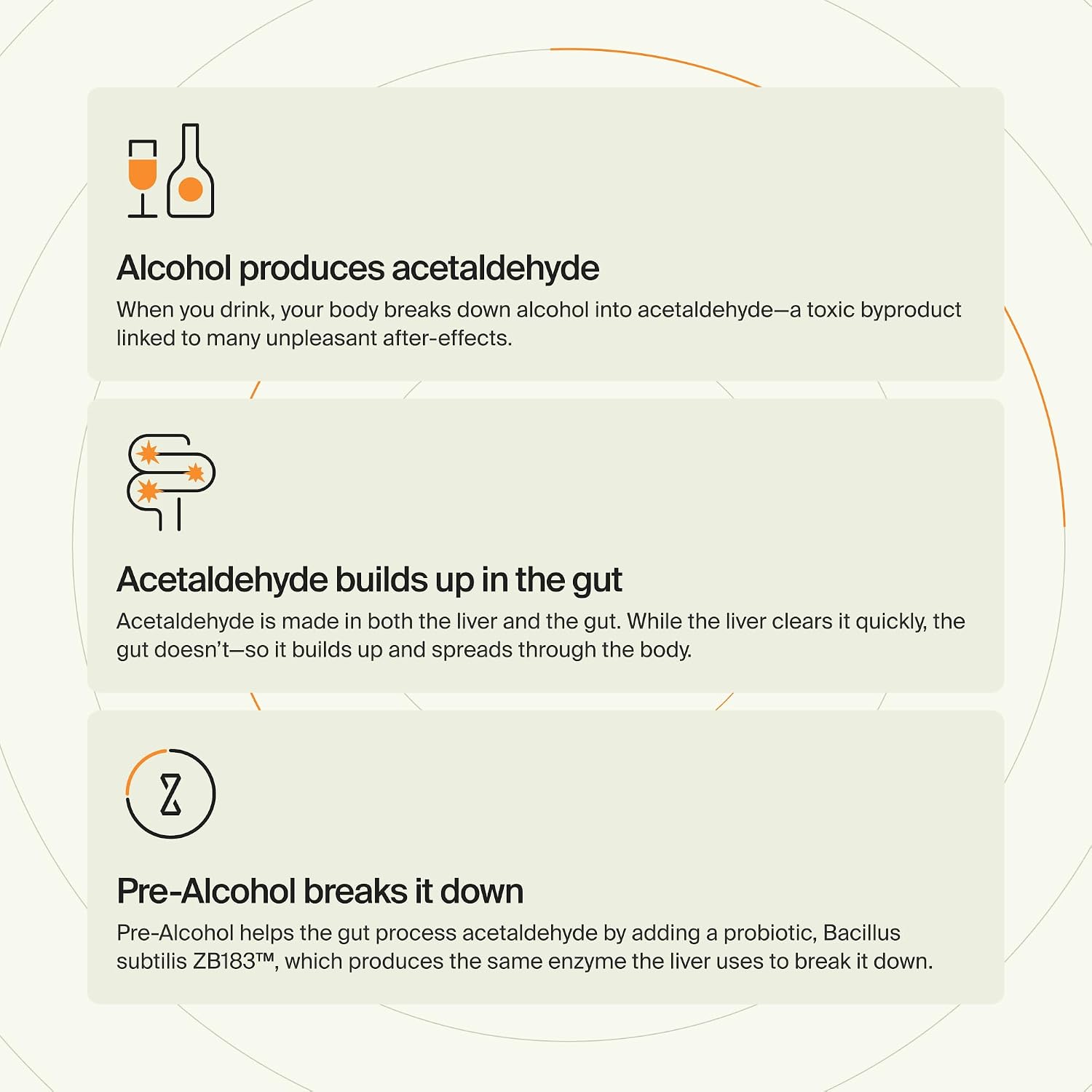 ZBiotics Probiótico Pre-Alcohol (6 botellas de 0.5 fl oz)