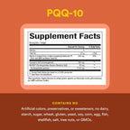 Natural Factors PQQ-10, Complemento Alimenticio para la Energía y el Envejecimiento Saludable, 60 Cápsulas Blandas