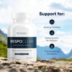 Herbal Tea Therapy RespoClear (60 Cápsulas) – Suplemento Respiratorio con NAC, Saúco y Quercetina