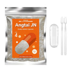 Cápsulas de Gelatina Vacías Tamaño 4 (100 uds) - Cápsulas Transparentes Pequeñas para Relleno DIY - Incluye 2 Cucharas Dosificadoras