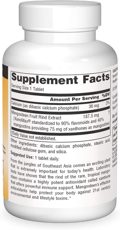 Source Naturals Mangostán 75 mg Xantonas - 120 Comprimidos – Image 3