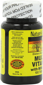 Nature's Blend Multivitamínico y Mineral - 100 Comprimidos