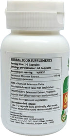 Jatamansi Forte Cápsulas 500 mg - 60 Cápsulas Vegetales - Extracto 10:1 - Satya Naturals