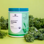 Nature Restore Organic Greens Powder - Mezcla de col rizada, trigo y cebada ecológicos (227 g)