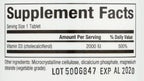 Natural Factors - Vitamina D3 2000 UI, 90 comprimidos