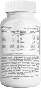 Dharma Healthvit Cenvitan Multivitamínico y Multimineral para Mujeres con 26 Nutrientes – 60 Comprimidos