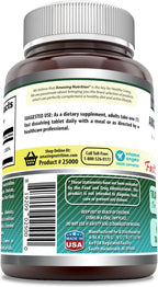 Amazing Formulas Biotina 10,000 mcg – Comprimidos de Disolución Rápida Sabor Fresa, 60 Unidades