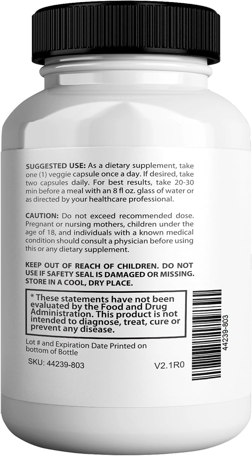 Gluco Guardian Max Advanced Wellness Support – Cápsulas con vitaminas, minerales y extractos herbales – 60 cápsulas