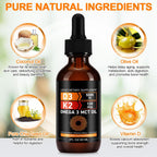 Daiasns Vitamina D3 5000 UI y K2 (MK-7) 120 mcg Gotas, 60 ml
