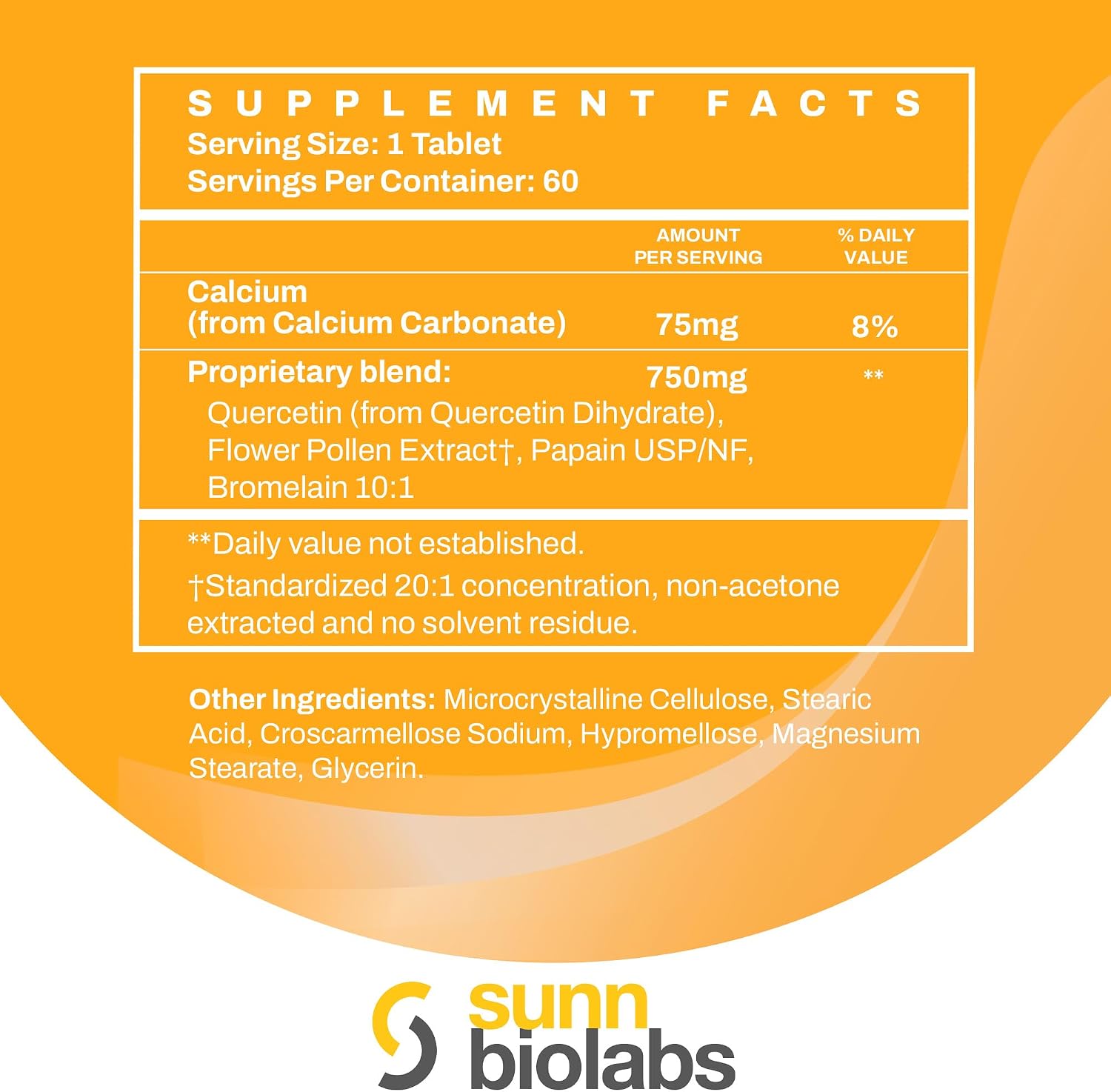 Urolo-Q Extra-Strength Prostate Support - Fórmula de Liberación Prolongada con Extracto de Polen - 60 Comprimidos