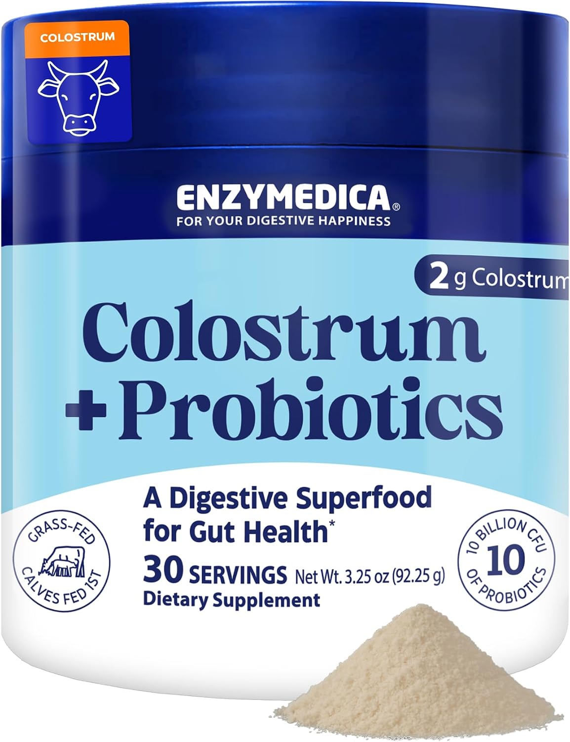 Enzymedica Colostrum Plus Probiotic, 3.25 OZ (92 g)