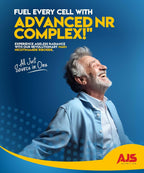 AJS NAD+ Cellular Energy – Suplemento NR con PQQ, Resveratrol, Licopeno y Colágeno – 90 Cápsulas
