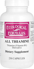 Ecological Formulas All Thiamine, 250 Cápsulas