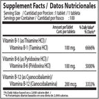 Neurobion Energy + Alta Potencia: Vitaminas B1, B6, B12 + Zinc con Aminoácidos