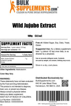 Extracto de Azufaifo Silvestre en Polvo - Suplemento Herbal - 100g (3.5 oz)