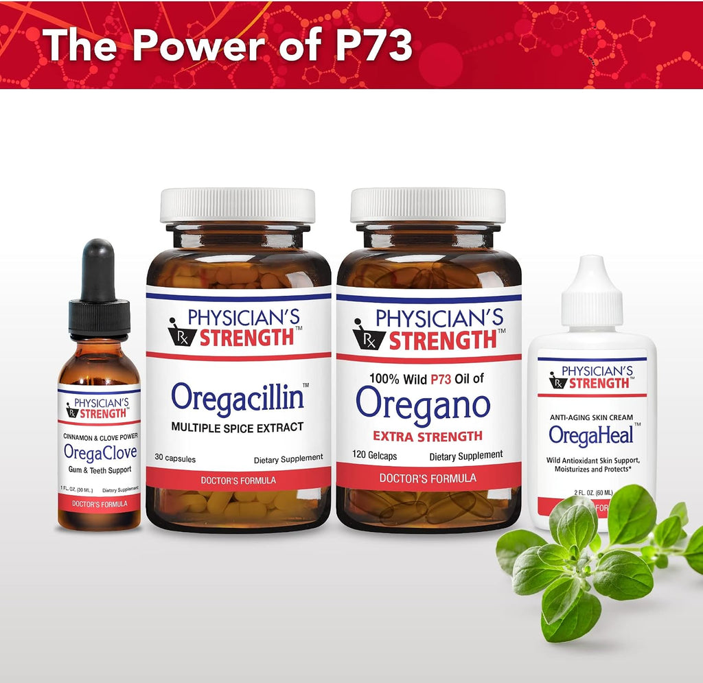 Physician's Strength Oregacillin - 90 Capsules - Multi-Spice Extract