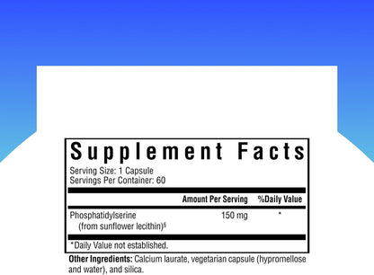 Seeking Health Fosfatidilserina 150 mg, 60 Cápsulas – Suplemento para la memoria y función cognitiva – Image 2