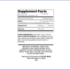 L-Methylfolate 7.5mg con B12 Metil - 60 Cápsulas - 5-MTHF con B12 Metilcobalamina para el Estado de Ánimo, Metilación y Cognición - Formas Bioactivas de Vitamina B9 y B12 - Suministro para 2 Meses
