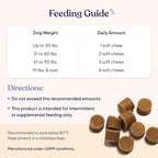 Pawfy Complemento Urinario para Perros | Arándano y D-Mannosa | Salud de la Vejiga y Tracto Urinario | 30 Masticables