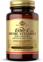Solgar Ester-C Plus 500 mg Vitamin C (Ascorbate Complex) - 50 Vegetable Capsules