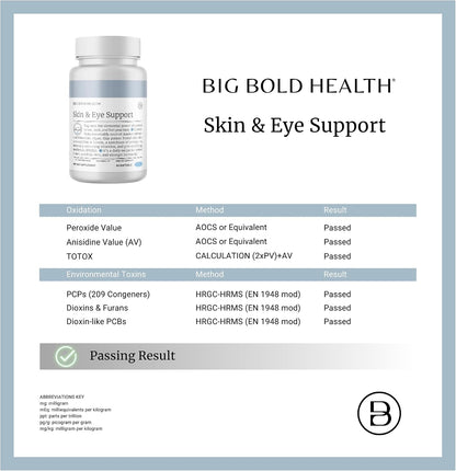 BIG BOLD HEALTH Skin & Eye Support - Complejo Omega-3 con Aceite de Salmón de Alaska, DHA, Astaxantina y Luteína - 60 – Image 6