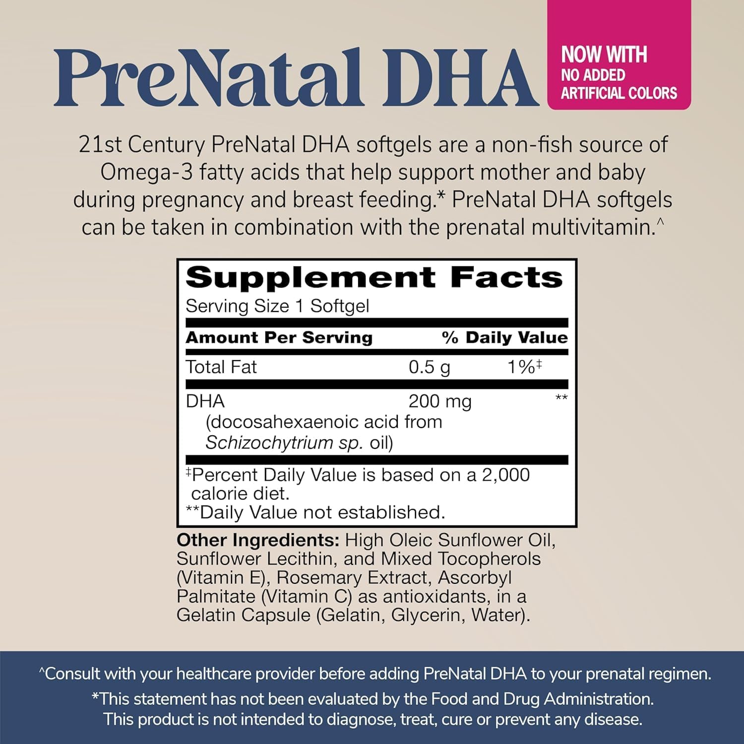 21st Century PreNatal DHA Softgels - 30 ct, Pack of 3