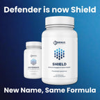 Renue By Science Shield | Liposomal Vitamina C CaAKG P.E.A. Ácido Hialurónico | 120 Cápsulas