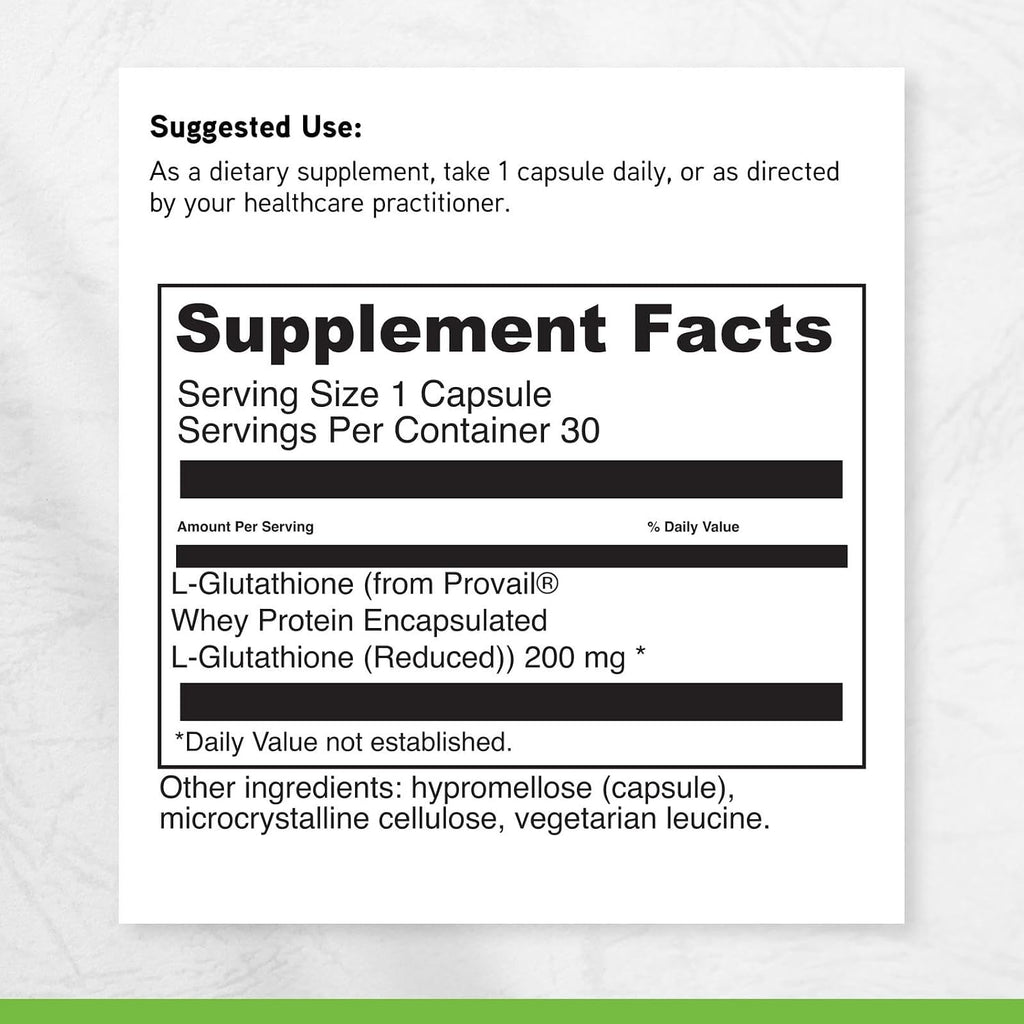 DAVINCI Labs - Glutathione Bright - 60 Cápsulas