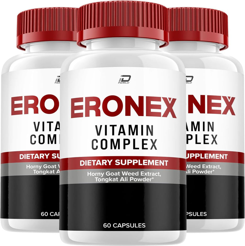 Eronex para Hombres - Complejo Multivitamínico y Mineral - 180 Cápsulas