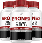 Eronex para Hombres - Complejo Multivitamínico y Mineral - 180 Cápsulas