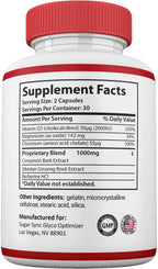 SugarSync Glyco Optimizer Cápsulas - Complemento para Hombres y Mujeres (2 Paquetes)