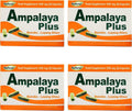 Pack de 4 Ampalaya Plus Suplemento 550mg - Total 120 Cápsulas - Natural y Vegano - Cápsulas Orgánicas de Melón Amargo - Suplemento Alimenticio Herbal Halal