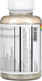 Solaray Twice Daily Multivitamínico Sin Hierro, 120 Cápsulas