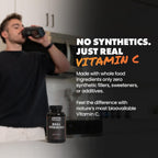 Gains in Bulk Real Vitamin C Masticable con Bioflavonoides Cítricos, 60 Comprimidos