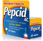 Pepcid Maximum Strength 20 mg, 50 comprimidos