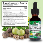 Nature's Answer Black Walnut & Wormwood Complex - 2,000 mg, 30 ml (1 oz)